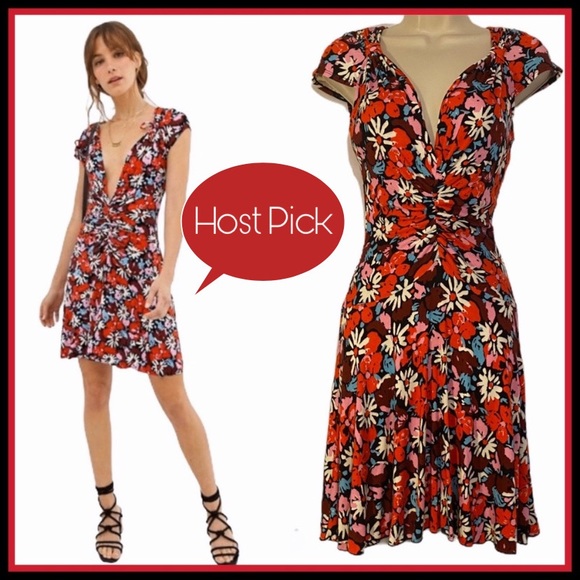 Free People Dresses & Skirts - NWT FREE PEOPLE Key To Your Heart Red Dress XS